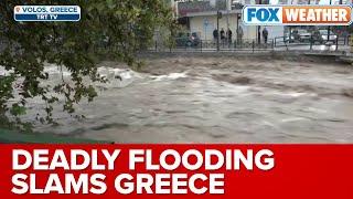 Greece Devastated By Deadly And Historic Flooding