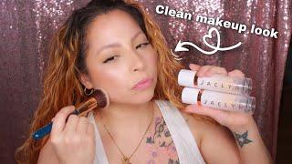 CLEAN MAKEUP LOOK| USING JACLYN COSMETICS SKIN PERFECTING BLURRING TINT|Troubled Beauty