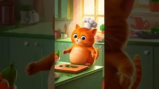 #DreamTrackAI cat making cook