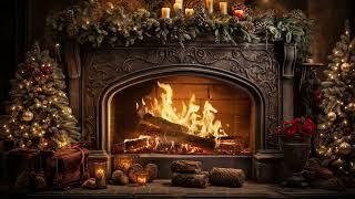  Cozy Fireplace 4K (24 HOURS). Fireplace with Crackling Fire Sounds. Crackling Fireplace 4K