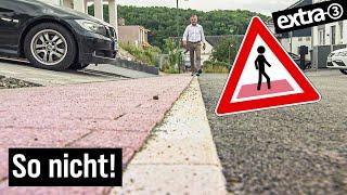 Realer Irrsinn: Falsche Bordsteinfarbe in Nittel | extra 3 | NDR