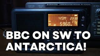 BBC Quietly Tests SW Frequencies to Reach Isolated Scientists in Antarctica | 5960 kHz