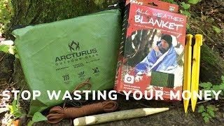 Destructive Testing The Arcturus Heavy Duty Survival Blanket - Why I Switched