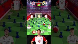 BAYERN MUNICH vs REAL MADRID|UEFA CHAMPIONS LEAGUE HIGHLIGHTS|MARBLE FOOTBALL|04/30/24|#espn #asmr