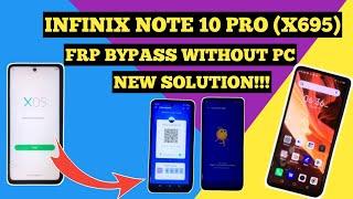 INFINIX NOTE 10 PRO (X695) FRP BYPASS NEW SOLUTION!!!