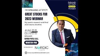 Great Stocks for 2023 Webinar with Alpesh Patel O.B.E.