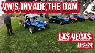 VW's Invade The Dam 11/2/24Las Vegas Nv #volkswagen #carshow #vw