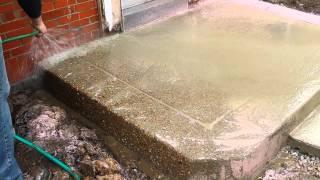 How to expose aggregate concrete. Contractors Stl