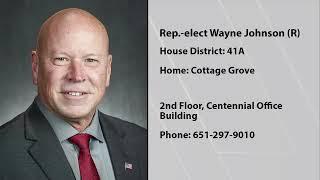 Informational interview with Rep.-elect Wayne Johnson (R-Cottage Grove)