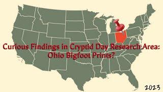 Curious Findings in Cryptid Day Research Area: Ohio Bigfoot Prints?