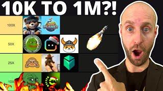 10 COINS TO 10 MILLION: UNDERVALUED *TINY* CRYPTO COINS I'M HOLDING NOW FOR 2025?! (URGENT!!!)