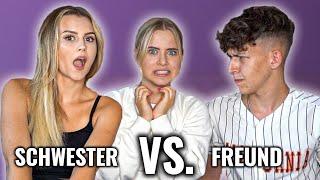 WER KENNT MICH BESSER?🫢 SCHWESTER VS. FREUND - Itsmisabell