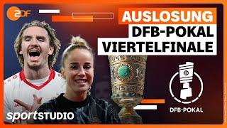 Auslosung DFB-Pokal Viertelfinale Saison 2024/25 | sportstudio