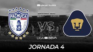 Resumen | Pachuca vs Pumas | Liga BBVA MX | Apertura 2022 - Jornada 4