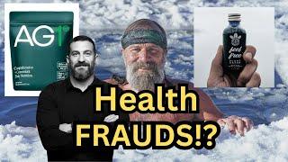 Health FRAUDS with Scott Carney - Wim Hoff, AG1, Kratom, Huberman, and more