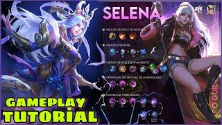 HELLO MYTHIC I AM SELENA | Selena Tutorial Gameplay | Best Build 2021 | Mobile Legends