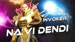 Na'Vi Dendi Invoker Pro Gameplay Dota 2