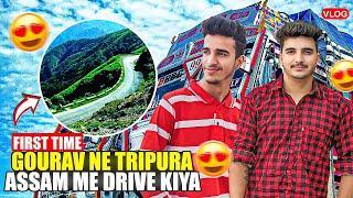 Gourav Ne First Time Drive Kiya Assam Tripura Ma | Haryana Ka Lya Load Ho Gya Long Trip