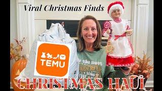 TEMU CHRISTMAS HAUL | The Best Christmas FindsPlus Viral Items!