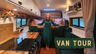 I'm Living My Best Solo Female Van Life in This Spacious Cosy Van!