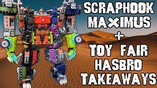 Scraphook Maximus and My Toy Fair Experience with Hasbro