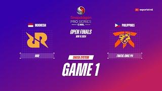 RRQ Hoshi vs Fnatic ONIC PH GAME 1 Snapdragon Pro Series Season 6 | RRQ VS FNOP ESPORTSTV