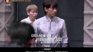 [I-LAND] EP5. Rain Surprise Visit To GROUND!