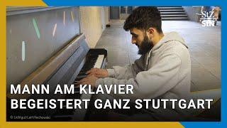 Stuttgarter Charlottenplatz: Wer ist der Pianist in der Stadtbahn-Haltestelle?