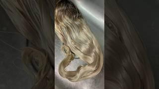 How to tone 613 wig Ash Blonde #wigs#613hair#613wig#wiginstall