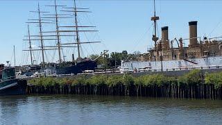 Riverlink Ferry - Penn’s Landing - Battleship New Jersey - Camden - Moshulu - August 18, 2022