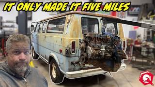 This Mistake Almost Put Me In The Hospital! Reviving The Revival Super Van!