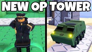 NEW COMMANDER TOWER IS CRAZY OP!  Should You Buy? - Roblox Tower Defense X (TDX)