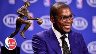 Kevin Durant delivers famous ‘You the Real MVP’ 2014 NBA MVP acceptance speech | ESPN Archives