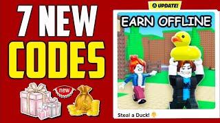 UPDATE NEW  Steal a Duck!  CODES IN JUN 2025-ROBLOX Steal a Duck !CODES