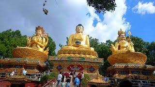 Swayambhu Mahachaitya | Swayambhunath  Kathmandu, Nepal  #travel #nepal @teensyideas