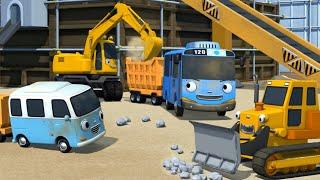 Strong Heavy Vehicles Songs | Clang Clang Bang Bang! Let's Build! | Tayo's Sing Along Show 2