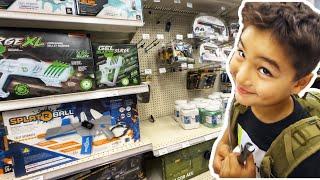 Gel Blaster Battle: The Shopping Vlog