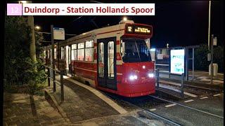 Tram 12 Duindorp - Station Hollands Spoor v.v. | HTM BN GTL8 3109 | 2024