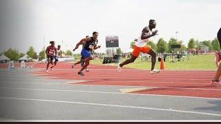 Saminu Abdul Rasheed Runs One Of The Fastest Time Of 20.36s To Win The Men’s 200m final.