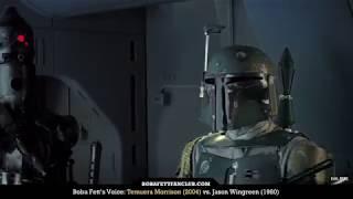 Boba Fett's Voice: Temuera Morrison (2004) vs. Jason Wingreen (1980)