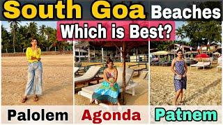 Best Beach in South Goa Beaches | Which is Best | Palolem Beach Agonda Beach Patnem Beach Full Guide