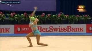 Daria Dmitrieva Ball Team Competition European Championships Minsk 2011