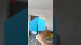 290 Feet in the Air — Direct HIT! World Record Paper Plane! #diy #papercraft #paperplane