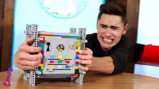 Trying to OPEN The UNBREAKABLE LEGO SAFE!!!