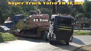 Tertangkap Kamera Volvo FH16 550 Muatan 42 Ton Putar Balik Sebelum Masuk Pintu Tol Balsam