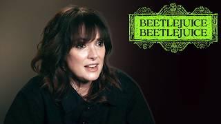 Winona Ryder • Beetlejuice Beetlejuice Interview