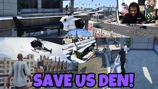 Matt & SK Get STUCK ON A ROOFTOP & CALL THE COPS FOR HELP! | NOPIXEL 4.0 GTA RP