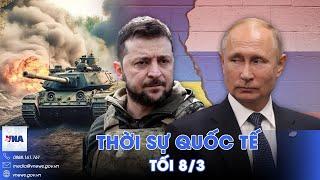 Thời sự Quốc tế tối 8/3. Ông Trump ‘tung chiêu’ ép Nga hòa đàm với Ukraine;Iran chưa đàm phán với Mỹ