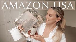 AMAZON USA HAUL | a cosy rainy day vlog & swimming with our dog