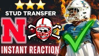 NEWS: STUD DE TRANSFER COMMITS TO NEBRASKA | Jaylen George ETSU | Husker Football Portal Reaction